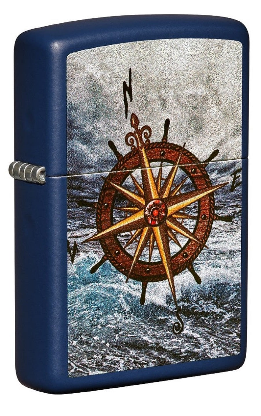 Zippo Compass Ghost Design - 48562 - Loja Oficial Da Zippo No Brasil