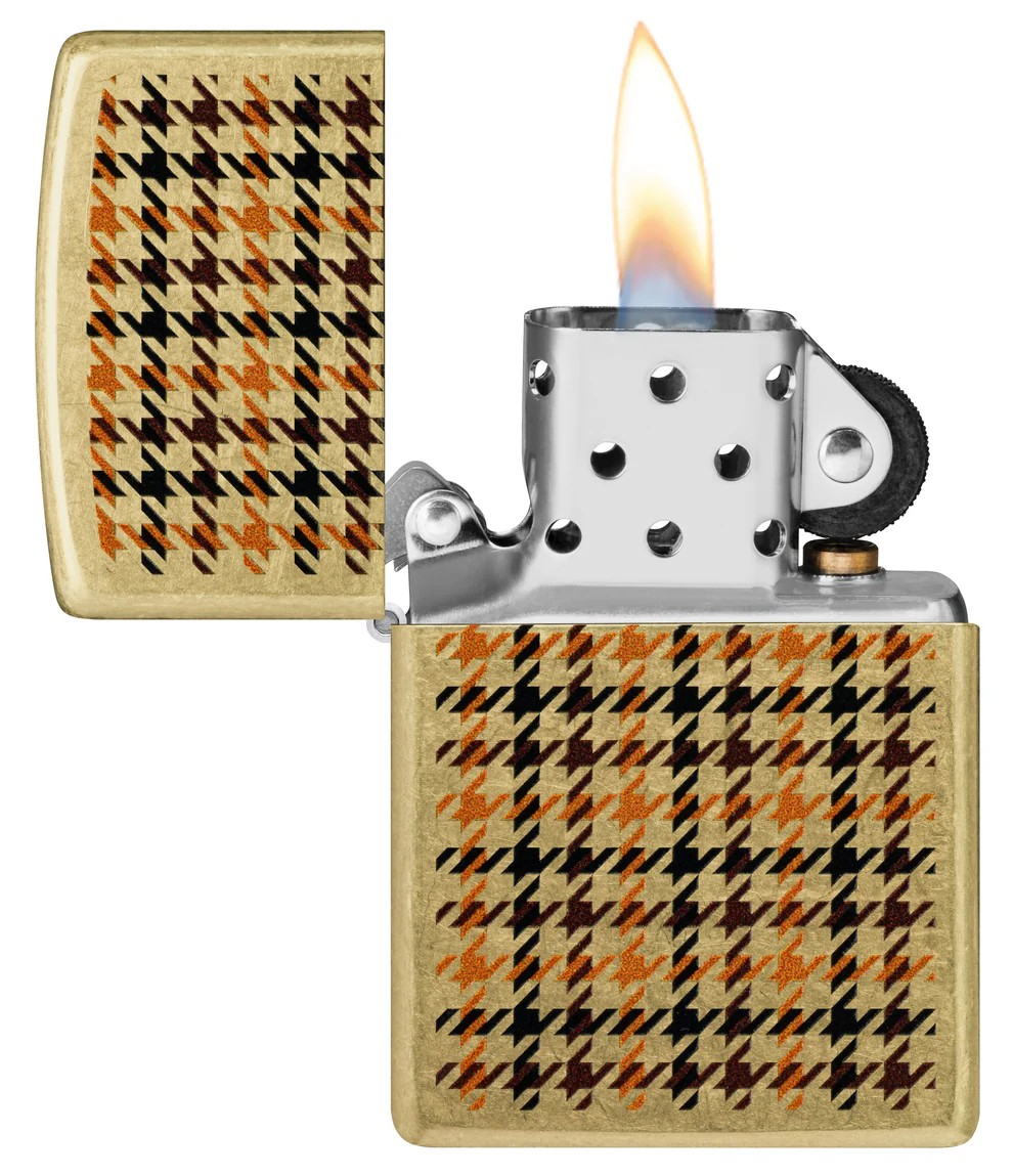 Zippo Plaid Design