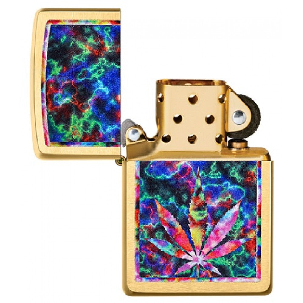 Psychedelic Leaf Design