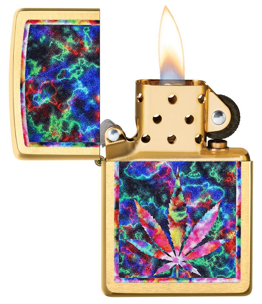 Psychedelic Leaf Design