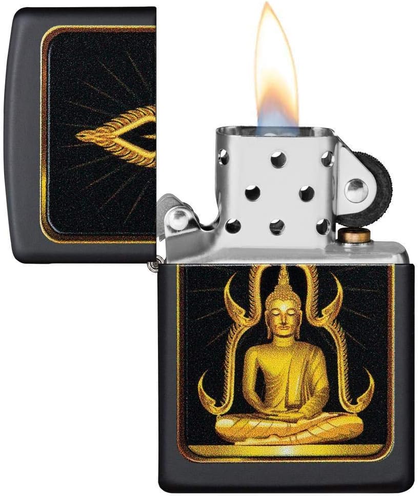 Black Matte Buddha