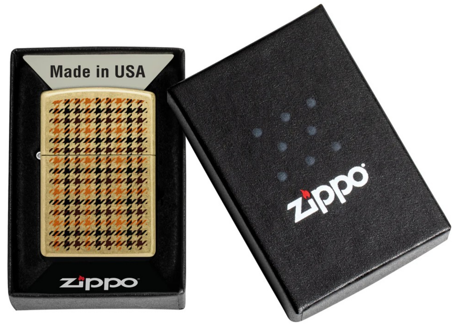Zippo Plaid Design