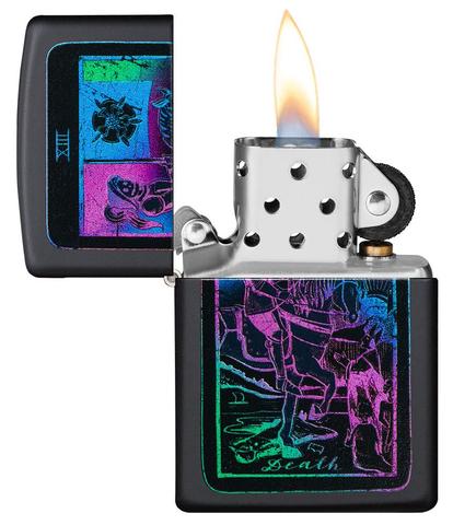 Black Light Tarot Card Design