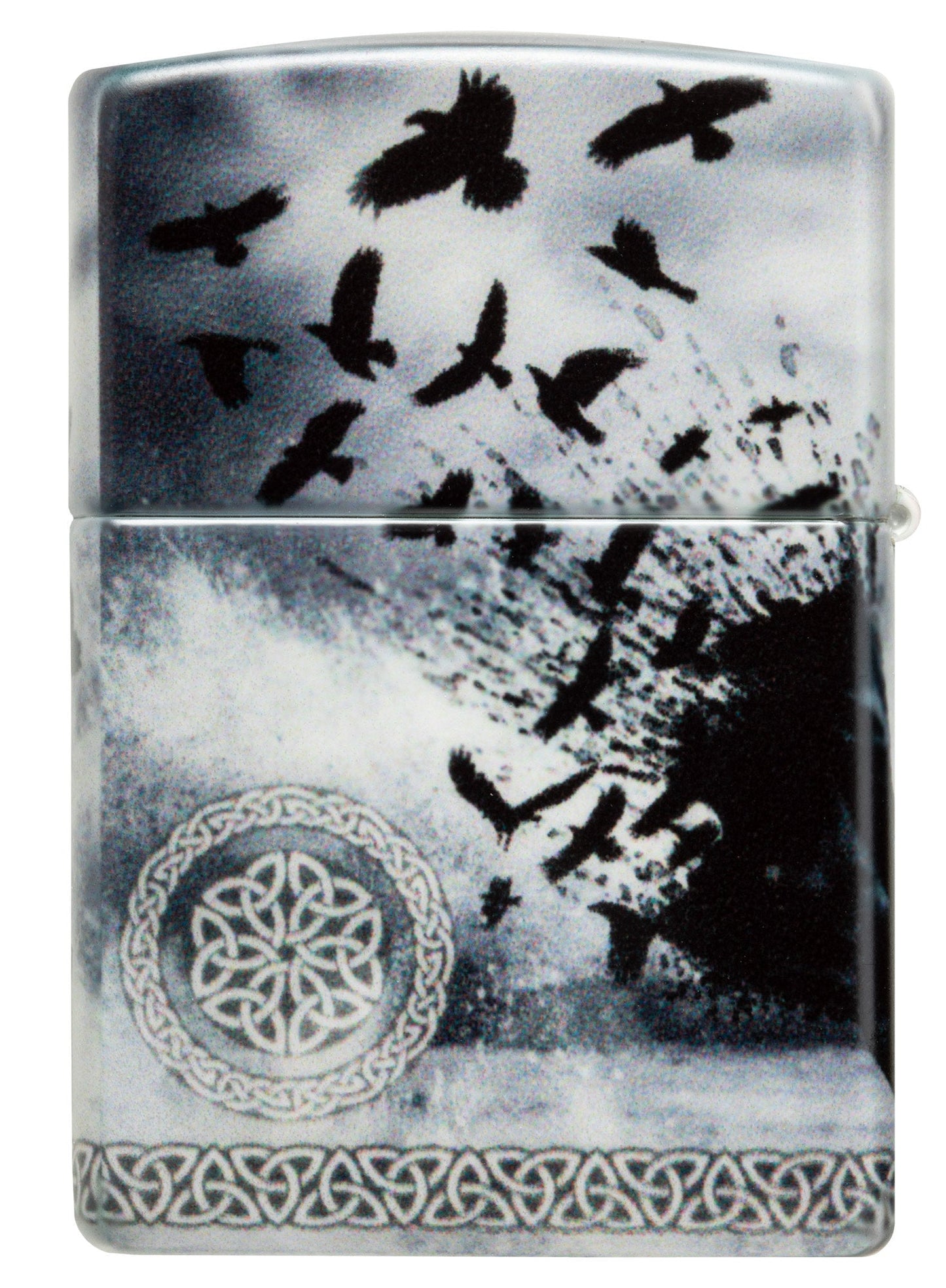 Back view of Zippo Mazzi?? 540 Matte Windproof Lighter.