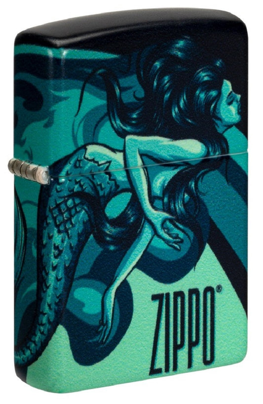 Mermaid Zippo Design