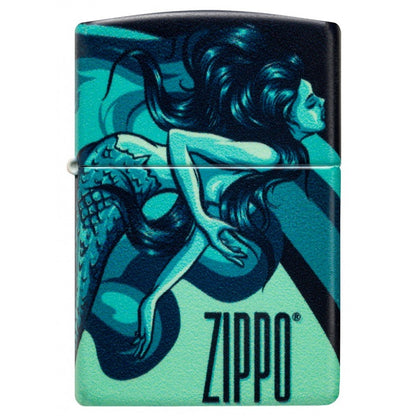Mermaid Zippo Design