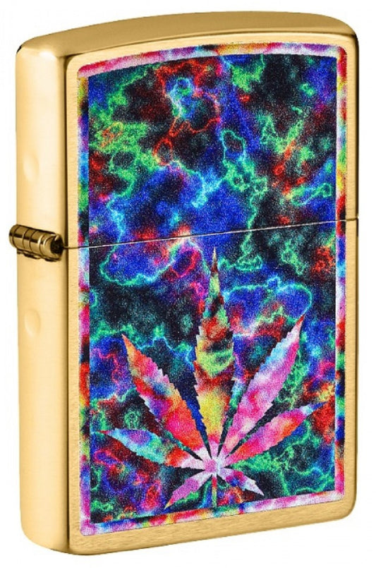 Psychedelic Leaf Design