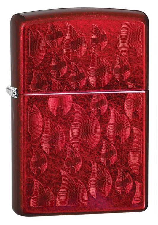 Candy Apple Red Zippo Flamme