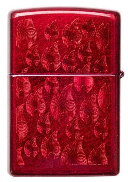 Candy Apple Red Zippo Flamme