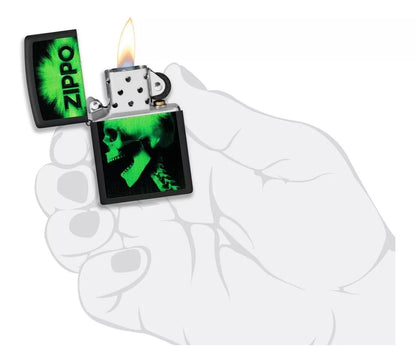 Green Skull Design