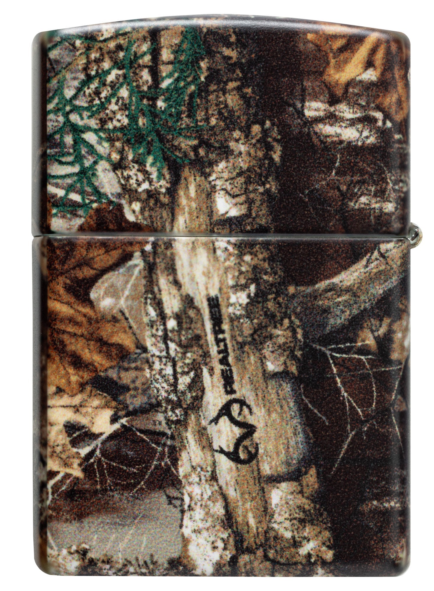 Back view of Zippo Realtree?? EDGEÆ?âº Camo Design 540 Matte Windproof Lighter.
