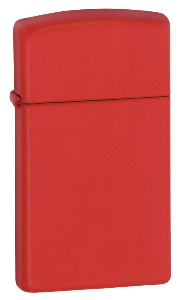 Front view of the Slim?? Red Matte shot at a 3/4 catalog angle